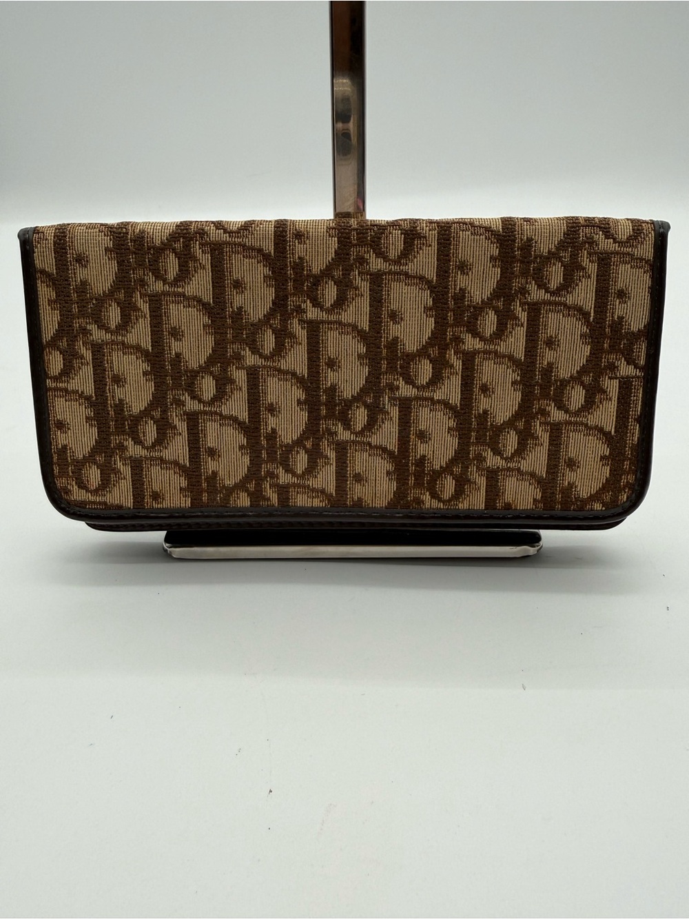 Christian Dior Trotter Monogram Canvas Wallet